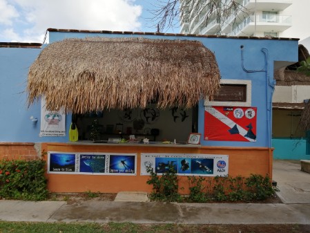 dive shop outside